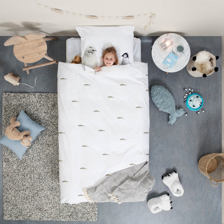 SNURK. Duvet cover set Arctic Friends 140Χ200 - 50Χ70
