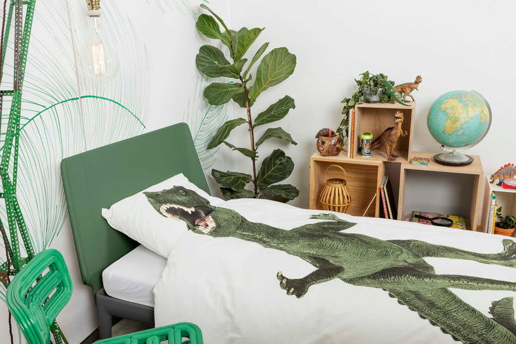 SNURK. Duvet cover set Dino 160Χ220 - 50Χ70