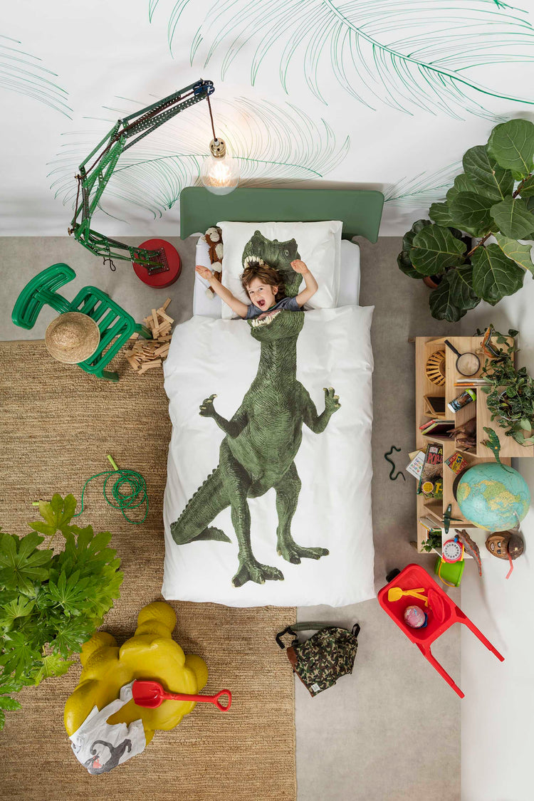 SNURK. Duvet cover set Dino 160Χ220 - 50Χ70