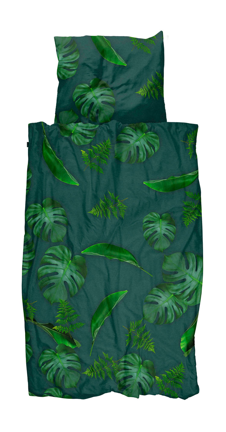 SNURK. Duvet cover set Tropical Forest 140Χ200 - 50Χ70