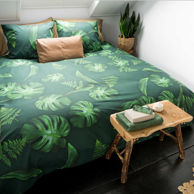 SNURK. Duvet cover set Tropical Forest 140Χ200 - 50Χ70