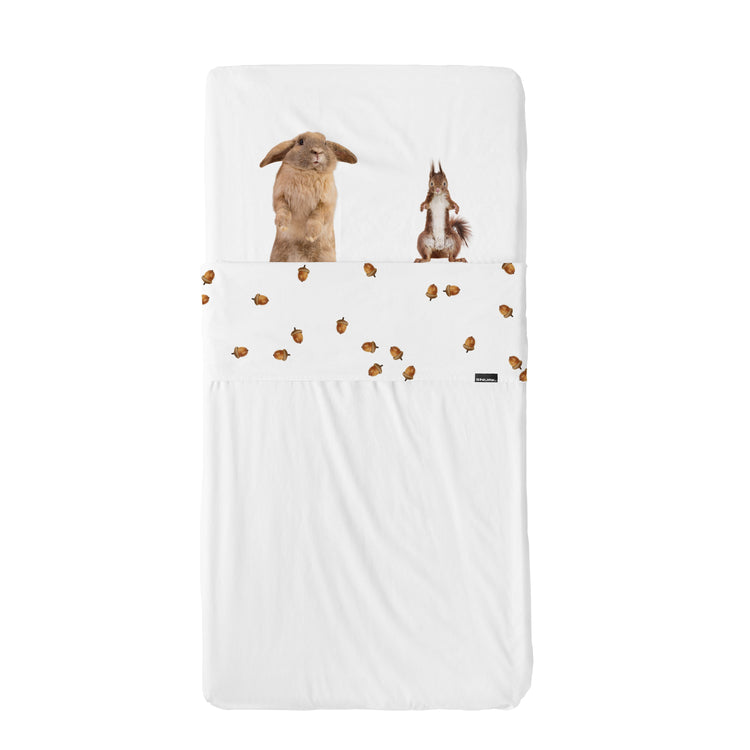SNURK. Σεντόνι Furry Friends 120x150