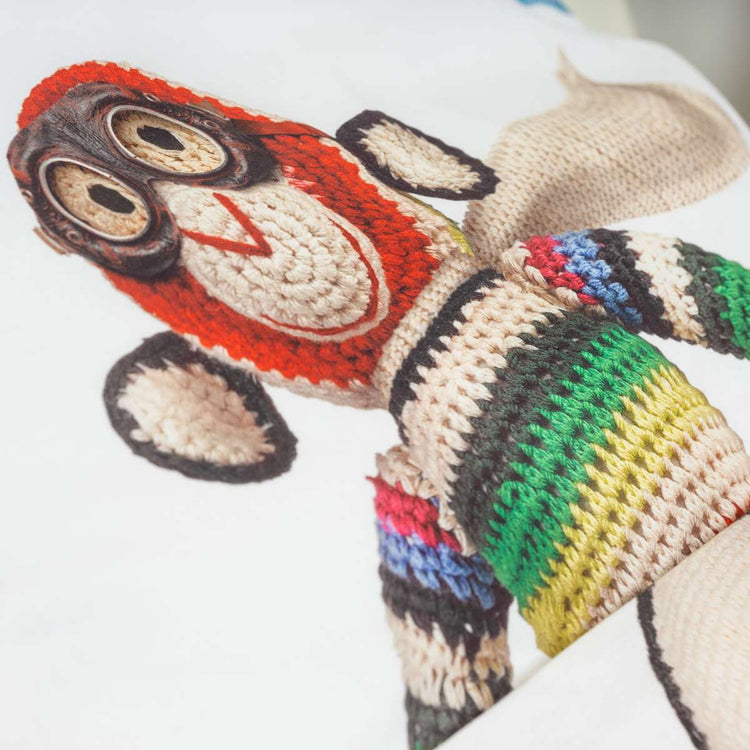 SNURK. Duvet cover set Monkey Pilot 160Χ220 - 50Χ70