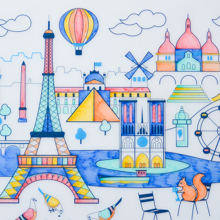 SUPER PETIT. Σουπλά σιλικόνης για ζωγραφική Artiste "Paris"