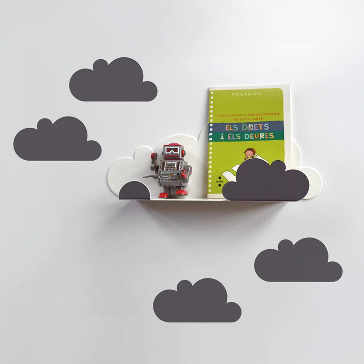 TRESXICS. Shelf cloud and decorative stickers (grey)