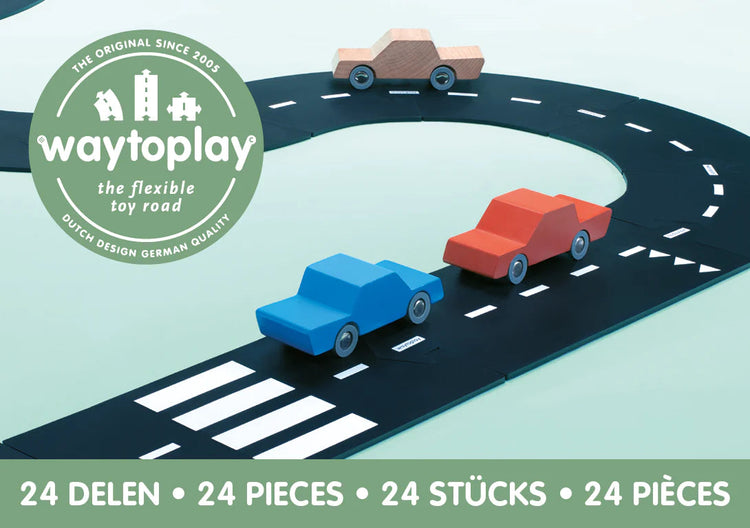 Waytoplay. Highway - Large Road Set